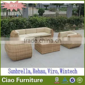 Outdoor Furniture Sofa Synthetic Rattan Outdoor Furniture thumbnail-5