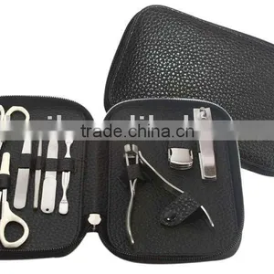 9 Pcs Stainless Steel Manicure Set thumbnail-1