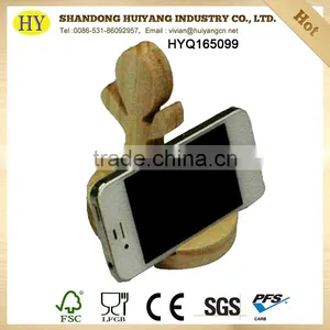 New Design Table Top Custom Wooden Mobile Phone Holder thumbnail-1