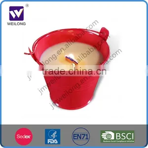 Citronella Candle Tin Bucket thumbnail-1