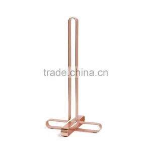 New Design Rose Gold Paper Towel Holder thumbnail-4