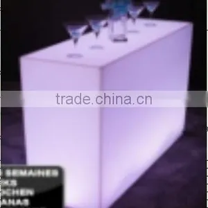 Beautiful Lighting Commerical High Quality Plastic LED Bar Counter With 16 Colors Change by Remote Control thumbnail-5