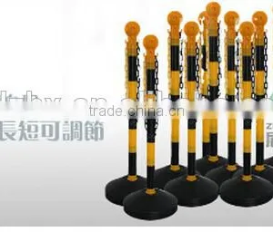 Water Filled Crowd Control Plastic Queue Stanchion/Barrier thumbnail-3