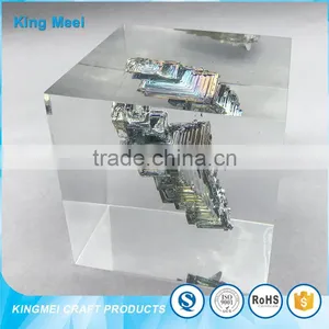 China Factory Clear Acrylic Craft Cube Paperweight thumbnail-5
