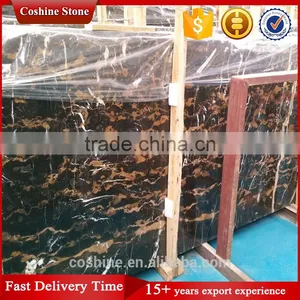 Nero Portoro Gold Marble Slab on Sale thumbnail-1