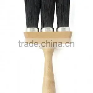 Wooden Handle 3 Rings Dusting Brush thumbnail-2