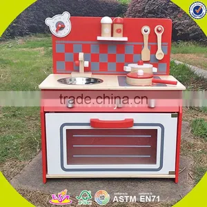 оптовая деревянная кухонная игрушка для младенцев, креативный набор деревянных кухонных игрушек для младенцев, деревянная кухонная игрушка для ролевых игр детей для веселья W10C151 thumbnail-6