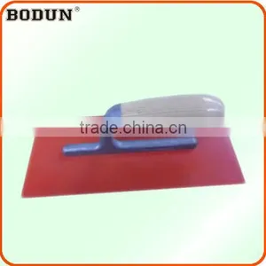 G1018 PT-5716 Stainless Steel Plastering Trowel With Wooden Handle thumbnail-1