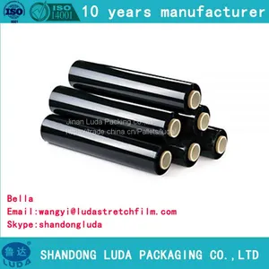 Factory Wholesale Anti Tear Transparent PE Plastic Protective Stretch Film Roll thumbnail-2