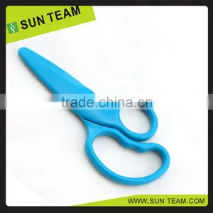 CS015 5 '' Full Plastic Craft Scissors Shape Safety Scissors thumbnail-2