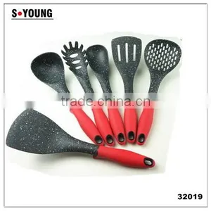 32019 Nylon Kitchen Tools With Silicone Handle thumbnail-1