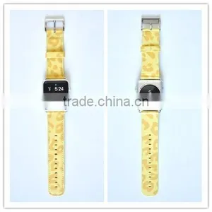 for Iwatch Band PU Leather Wristwatch Strap With Adapter for Apple Watch thumbnail-3