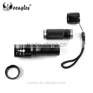 G700 USB Rechargeable LED Torch Flashlight L2 USB/AC/Car Charging Lumens Power Style Flashlight thumbnail-5
