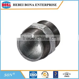 Good Quality Malleable Cast Iron Hexagon Pipe Nipple thumbnail-1