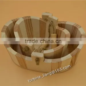 Wooden Baskets of 3pcs thumbnail-2