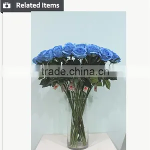 Hot Sale Rose Flower for Christmas Decoration Artificial Glitter Rose Flowers thumbnail-6
