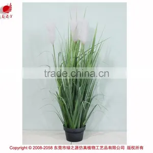 Home Decoration Items Factory Direct Made Green Great Design Artificial Onion Grass thumbnail-1