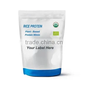 High Quality Weight Loss Natural Rice Protein 80% Muscel Building thumbnail-2