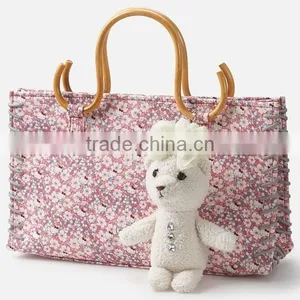 Natural Bamboo Handle for DIY Bag thumbnail-3