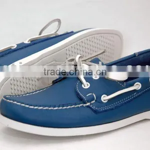 Handsewn Blucher Moccasin Construction Boat Shoes thumbnail-1