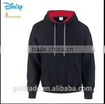 OEM Cheap Bulk Xxxxl Design Your Own Hoodies Black Zip Hoodies for Men thumbnail-1