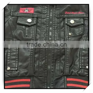 New Style Factory Custom Winter Jacket Leather thumbnail-4