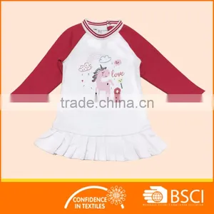 Kids Clothes Cute Baby Girls Dress Cotton Dress thumbnail-1