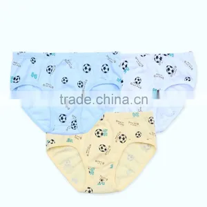 Young Kids Under Wears for Boys 10-15 Year Old Children Underwear Football Printed Kid Underwear thumbnail-1