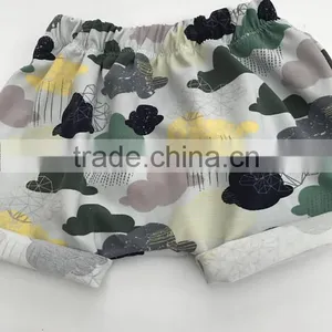 2017 Hot Style Boutique Pants Girl Clothing Kid Children Wholesale Printed New Model Cotton Baby Shorts thumbnail-3