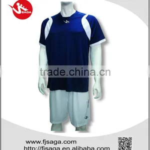 Design Men's Football Sports Uniforms With T-shirts and Shorts thumbnail-1