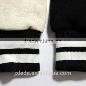 Wholesale Blank Baseball Slim Fit Jacket for Young Man thumbnail-3