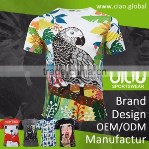Ciao Original Heat Transfer T-shirt Manufactures in Guangzhou for Retailer thumbnail-1