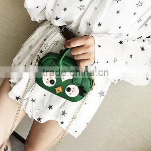 Green Cute Handbags Cheap Girls Ladies Famous Fashion Sling Bag Single Strap Shoulder Handbag thumbnail-3