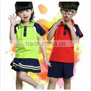 2017 Chinese Clothing Manufacturer Wholesale Custom Shool Uniform Polo Shirts Design thumbnail-1