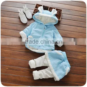 Children Girl Winter Warm Coat Children Girls Clothing Sets Leisure Kids Wholesales Clothes thumbnail-2