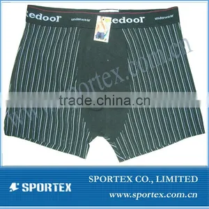 OEM Men Underwear With Stripe Printing thumbnail-1