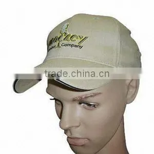 Promotional Plain Sandwich Baseball Cap With Embroidered Logo thumbnail-1
