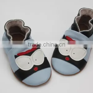 Wholesale 2014 Shenzhen Factory Soft Sole Leather Baby Shoes thumbnail-4