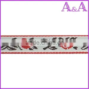Factory Supply Fashion Jacquard Custom Woven Nylon Elastic Tape thumbnail-4
