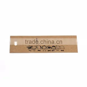 Paper Label Tags Rectangle Brown Balloon Pattern 9cm(3 4/8") x 2.5cm(1"), 1 Piece thumbnail-1