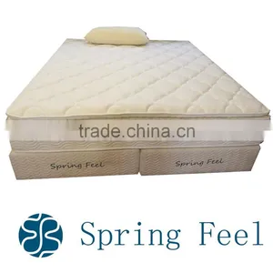 5 Star Hotel Standards Box Spring Mattress With Pillow Top thumbnail-1