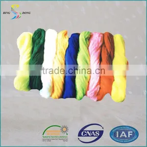 Dyed Color Pattern 40s/2 100% Virgin Polyester Yarn in Hanks thumbnail-1
