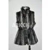 Faux Fur Vest, Fake Fur Vest, Artificial Fur Vest AR-5666 thumbnail-1