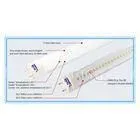 DLC 23W 4ft T8 LED Tube Light , SMD2835 5000K LED Tubes thumbnail-1