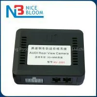 Car Camera Interface Adapter for Audi A4 A5 A6 A7 A8 Q3 Q5 Q7 3G MMI Plus and Volkswagen Touareg With Active Parking Guidelines thumbnail-1