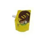 Custom Yellow Liquid Spout Bags With Low Smell PET , NY , PE Layer thumbnail-1