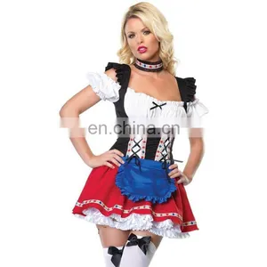 Deluxe Wench Beer Oktoberfest Costume for Women thumbnail-4