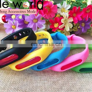 Summer Hot Sale Waterproof BUGS LOCK Anti Mosquito Bug Repellent Wrist Band Bracelet Insect Nets thumbnail-1