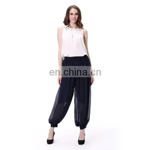 2015 Wholesale Summer New Designs Ladies Cargo Elegant Women Dress Pants thumbnail-2