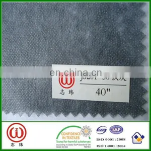 Soft Medium Weight Non-woven Fusible Interlinings Silicone Interlining Fabric thumbnail-1